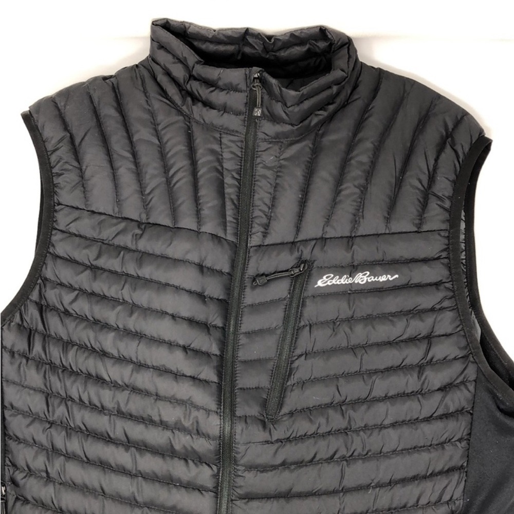 Men’s Black Puffer 100% Goose Down, Eddie Bauer First Ascent Edition